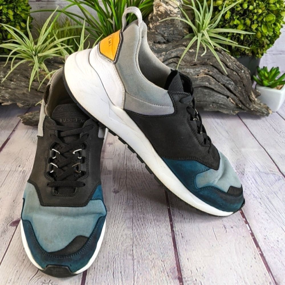 BUSCEMI Men's Tricolor Ventura Runner Sneakers